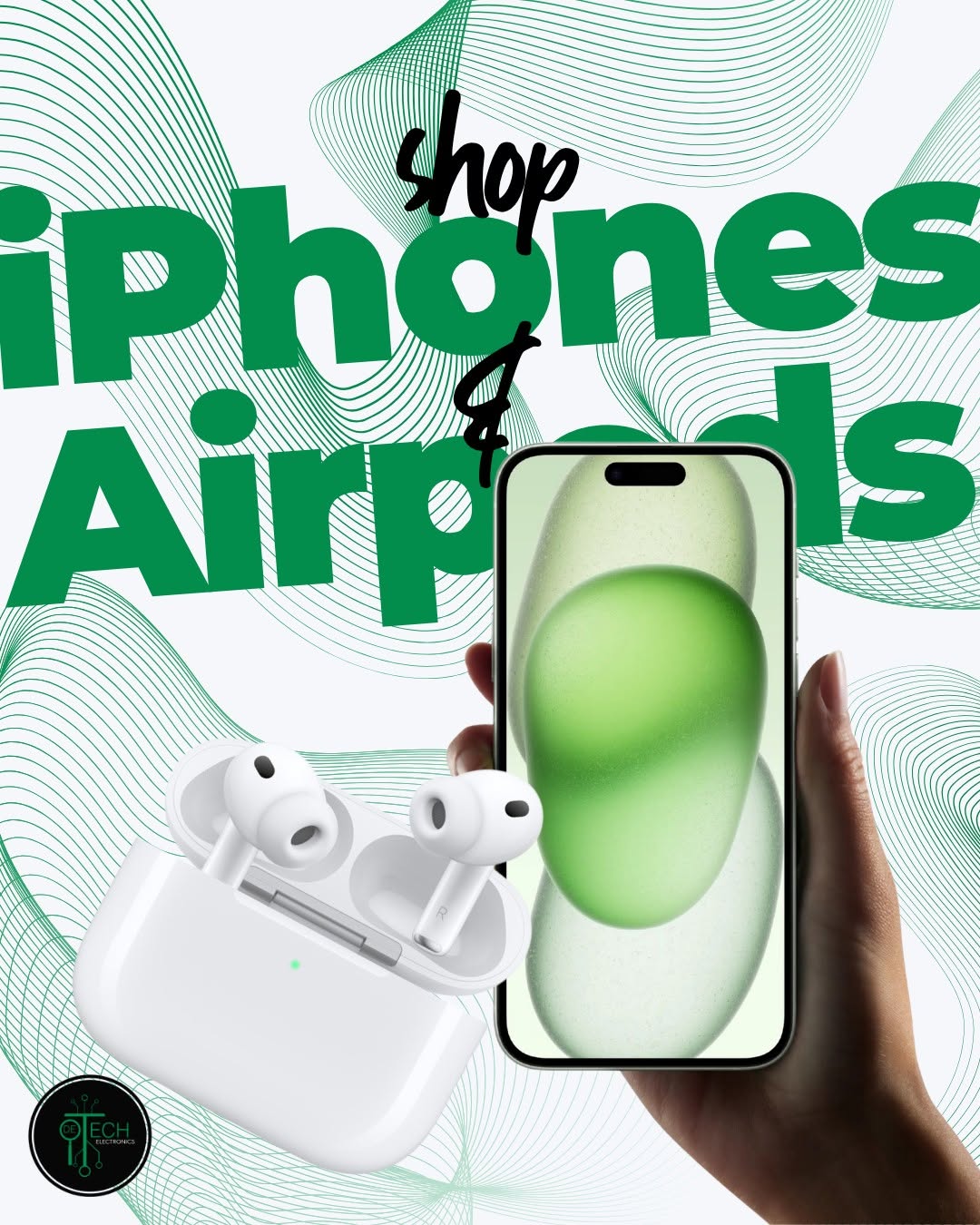 Shop iPhones & AirPods at DeTech Electronics – Full Price List Available