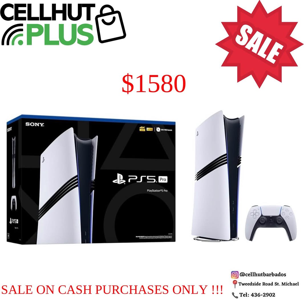 PS5 Pro Sale – $1580 (Cash & First Pay Purchases Only)