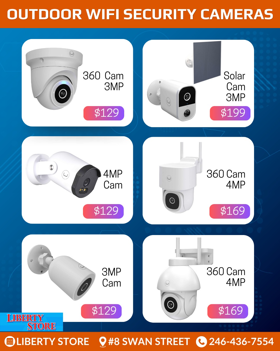 Liberty Store Everyday Value Deals – Security Cameras, Bags, Luggage & More