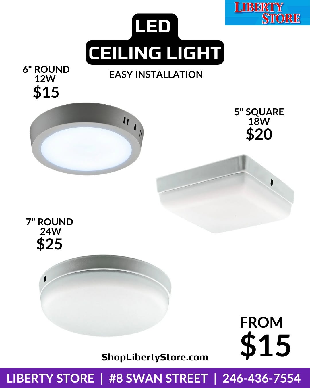 Liberty Store Solar Lighting Range – Indoor & Outdoor LED Solar Lights From $59