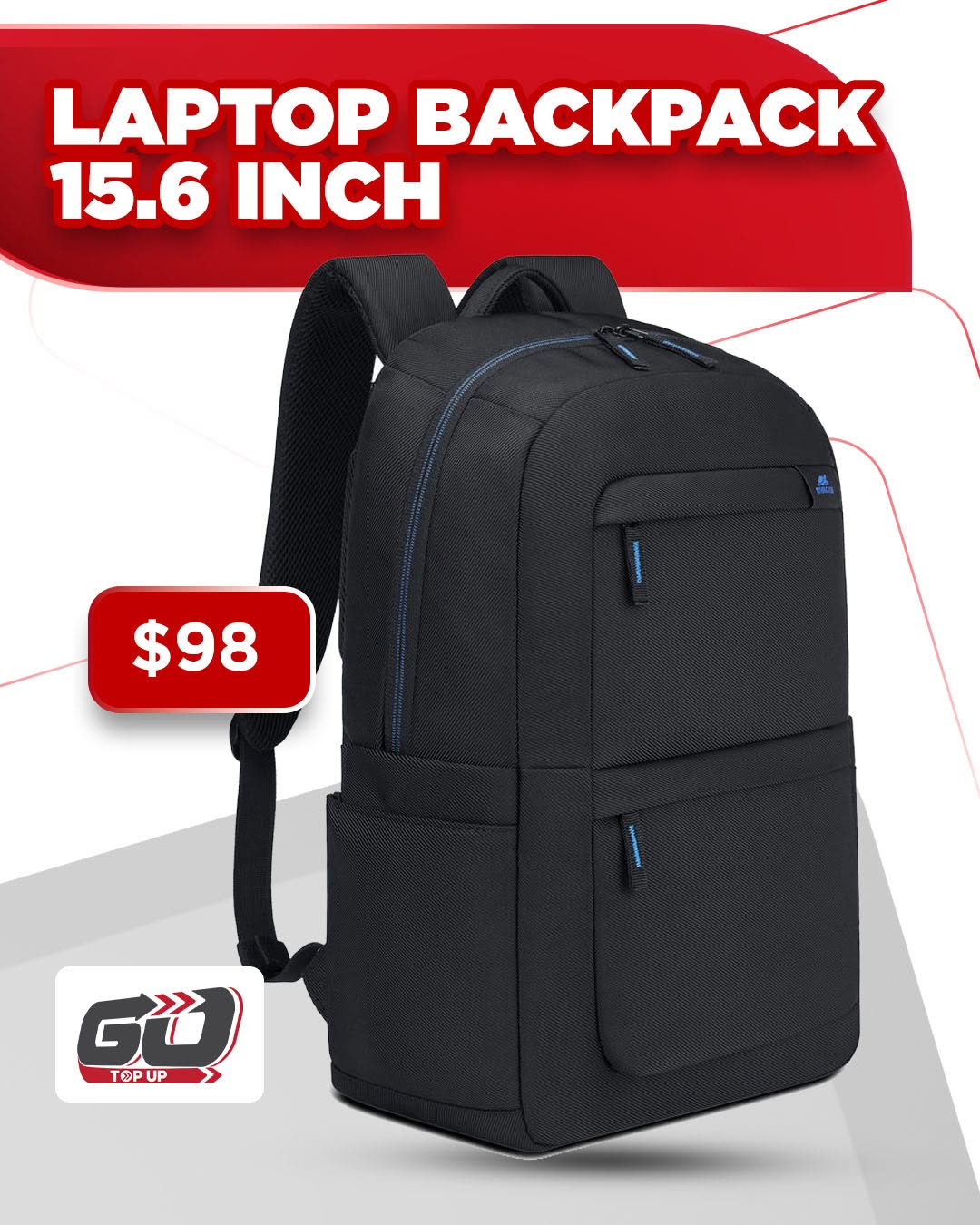 GO Top Up Tech Essentials – Wireless Power Banks, USB Chargers & Laptop Backpacks