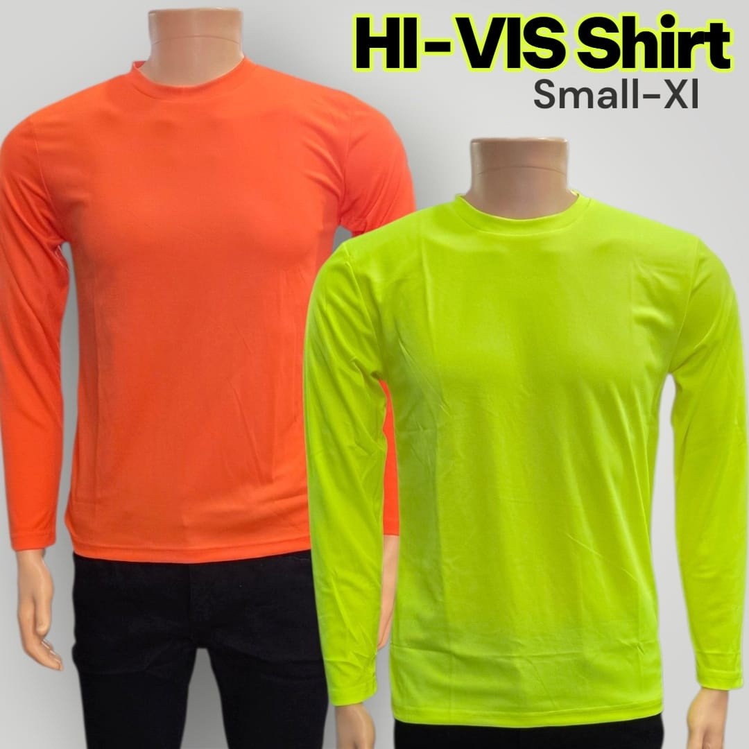 New Arrivals: Dri-Fit Shirts $10 & Hi-Vis Vests $20 at Fusionz Male Outlet