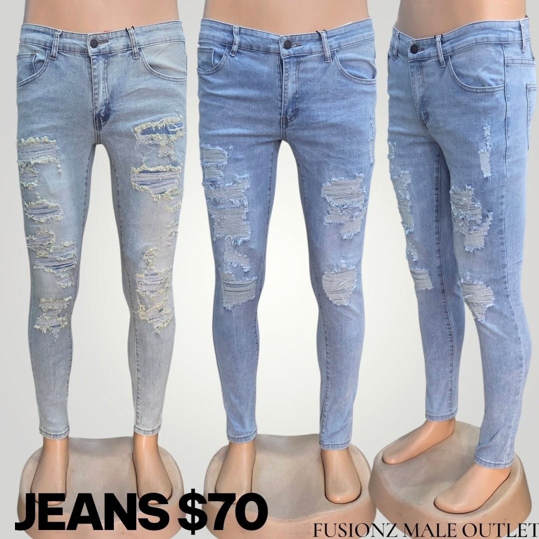 Jeans $70 at Fusionz Male Outlet