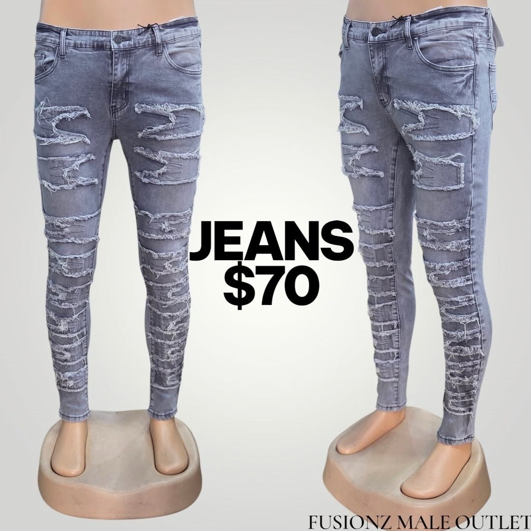 Jeans $70 at Fusionz Male Outlet