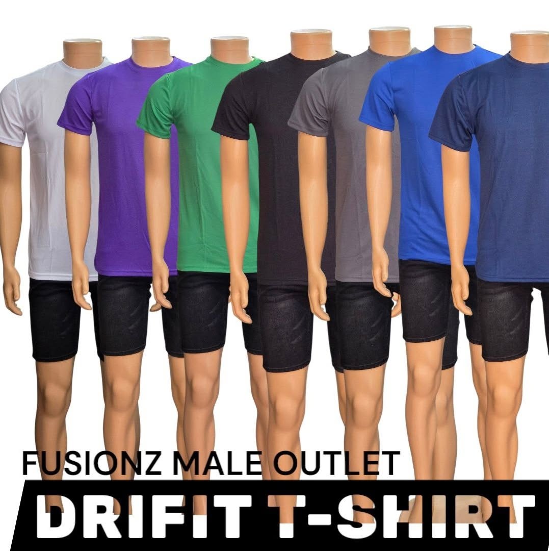 Dri-Fit Shirts & Shorts at Fusionz Male Outlet – $10 Each
