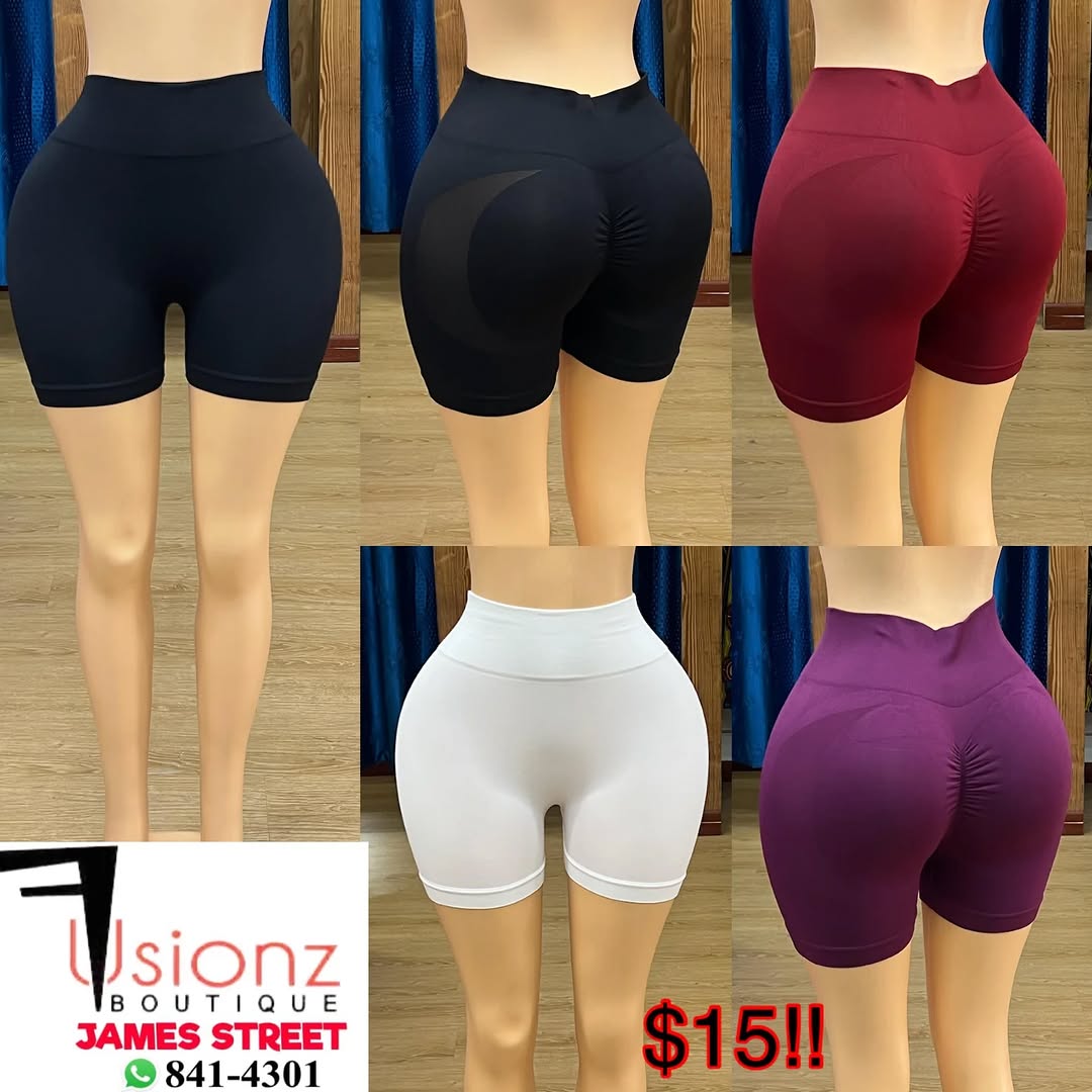 Fusionz Boutique – Biker Shorts & Leggings for $15