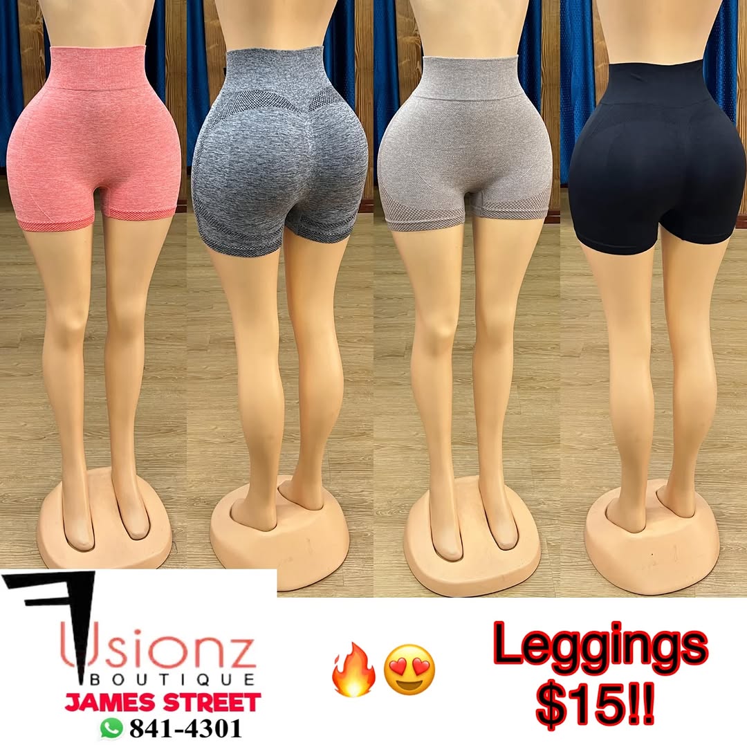 Fusionz Boutique – Biker Shorts & Leggings for $15