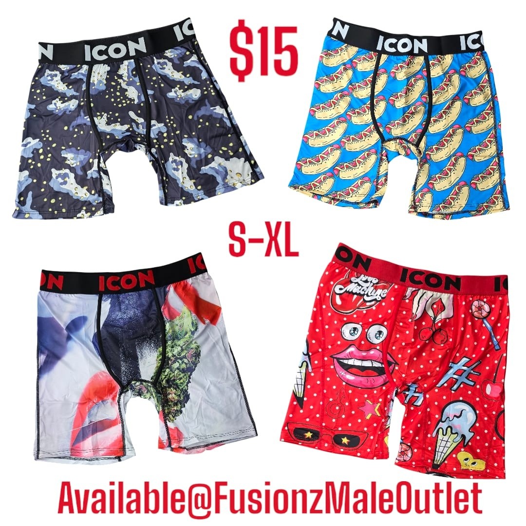 ICON Boxer Briefs – $15 Each at Fusionz Male Outlet