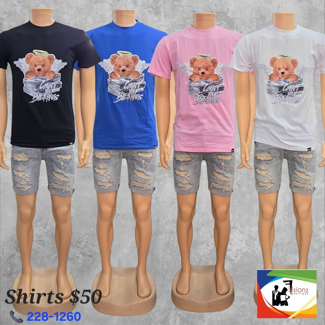 Men's Graphic T-Shirts – $50 Each at Fusionz Men Outlet