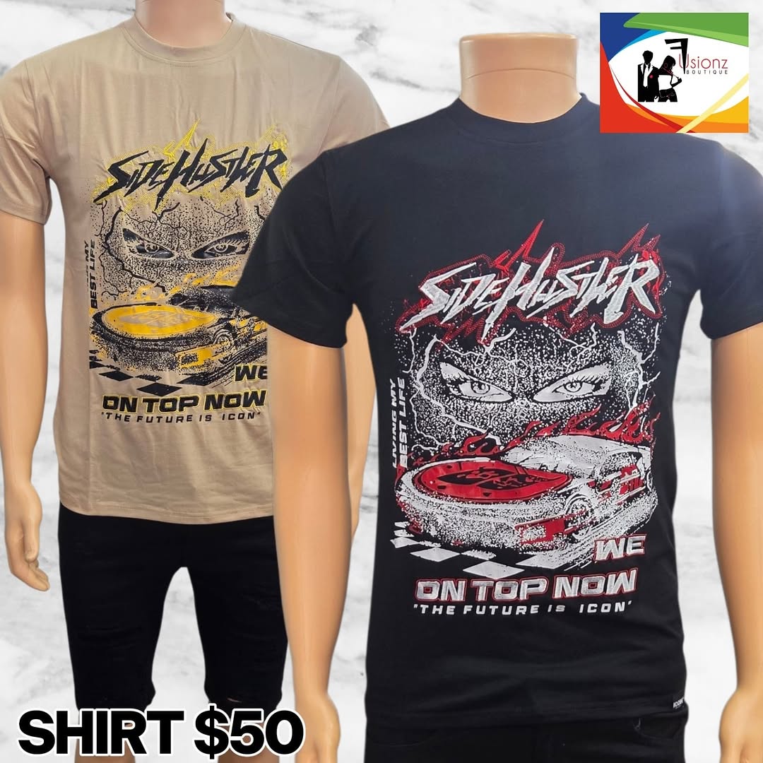 Men's Graphic T-Shirts – $50 Each at Fusionz Men Outlet