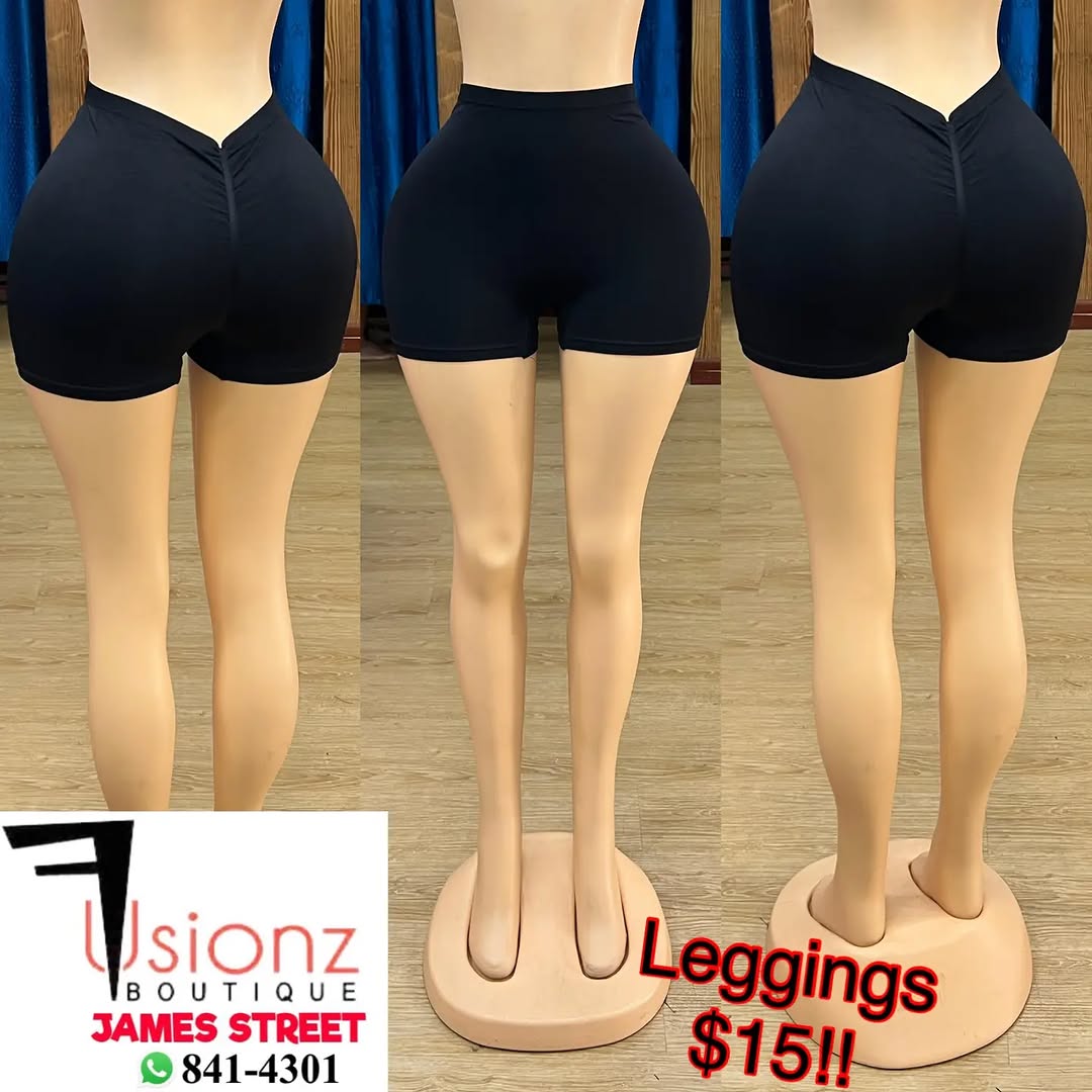 Fusionz Boutique – Bodysuits $40, Leggings $35