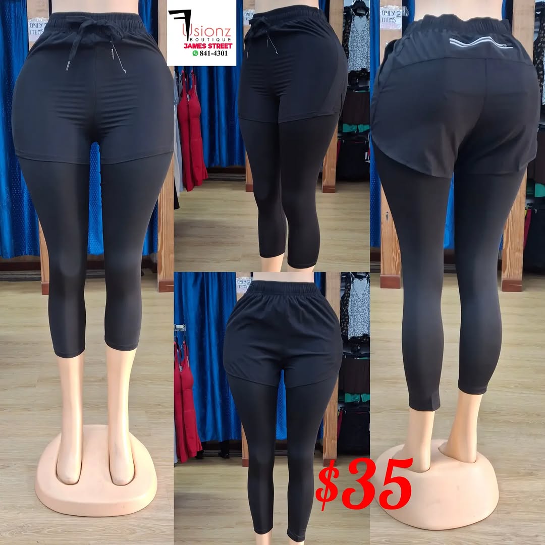Fusionz Boutique – Bodysuits $40, Leggings $35