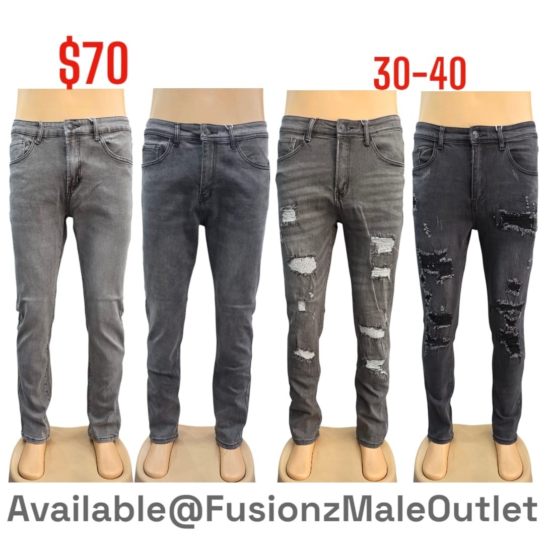 New Arrivals: Men's Jeans from $60 at Fusionz Male Outlet