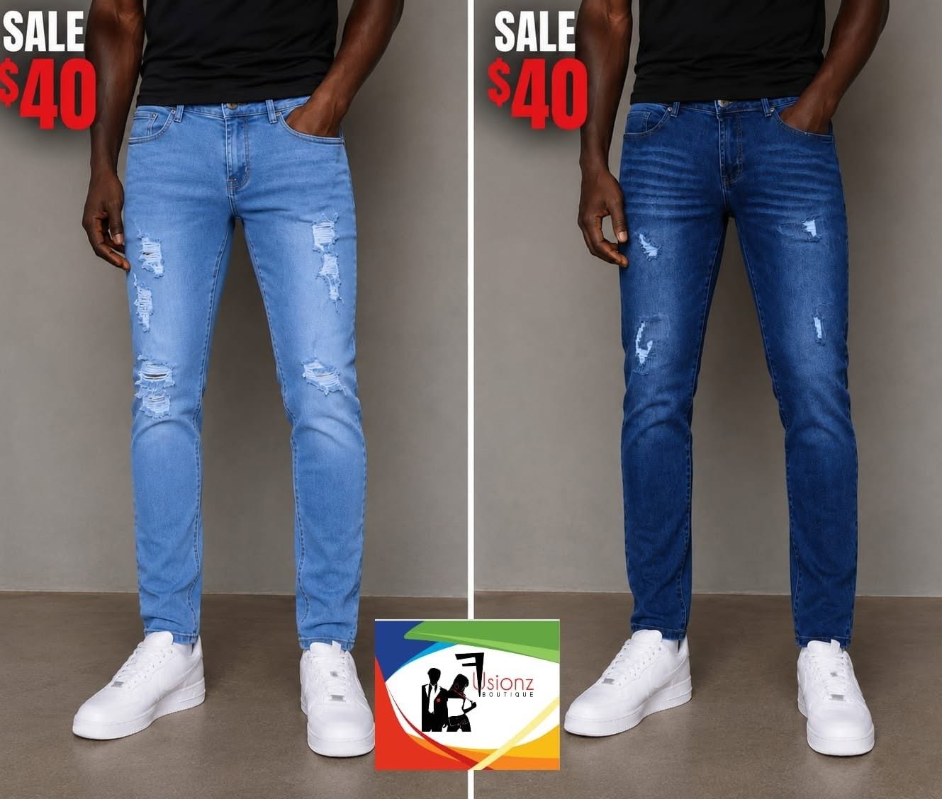 Men's Long Jeans Sale – $40 at Fusionz Male Outlet