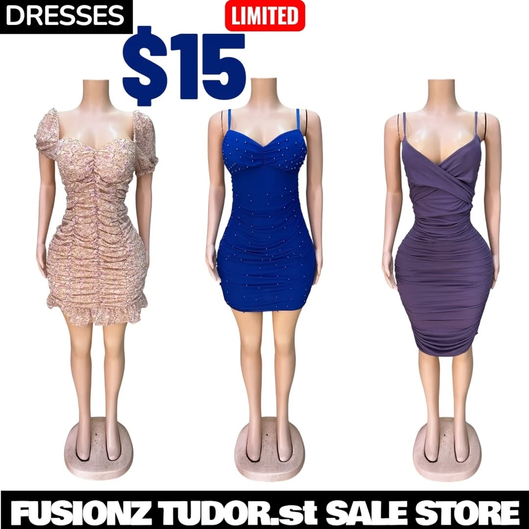 Limited Dresses Sale – $15 at Fusionz Tudor St Sale Store