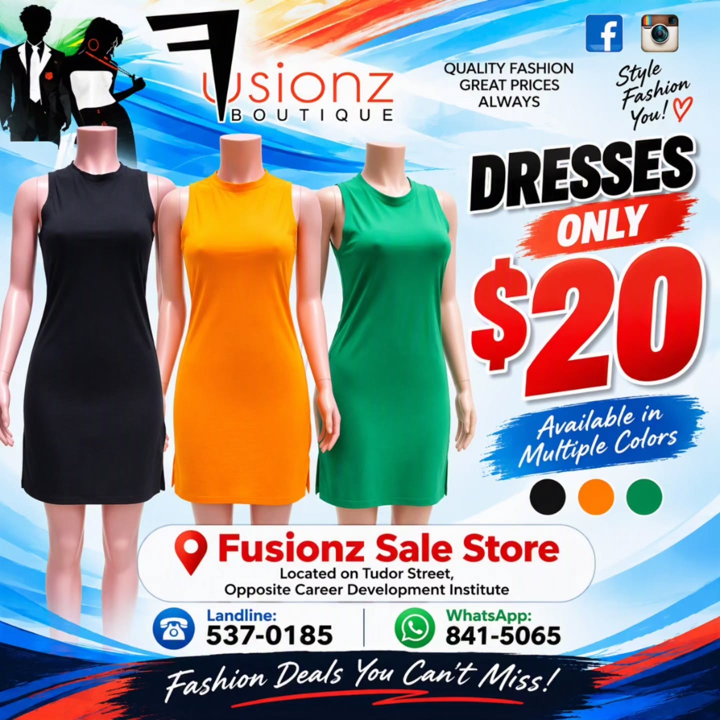 Fusionz Boutique – Dresses Only $20