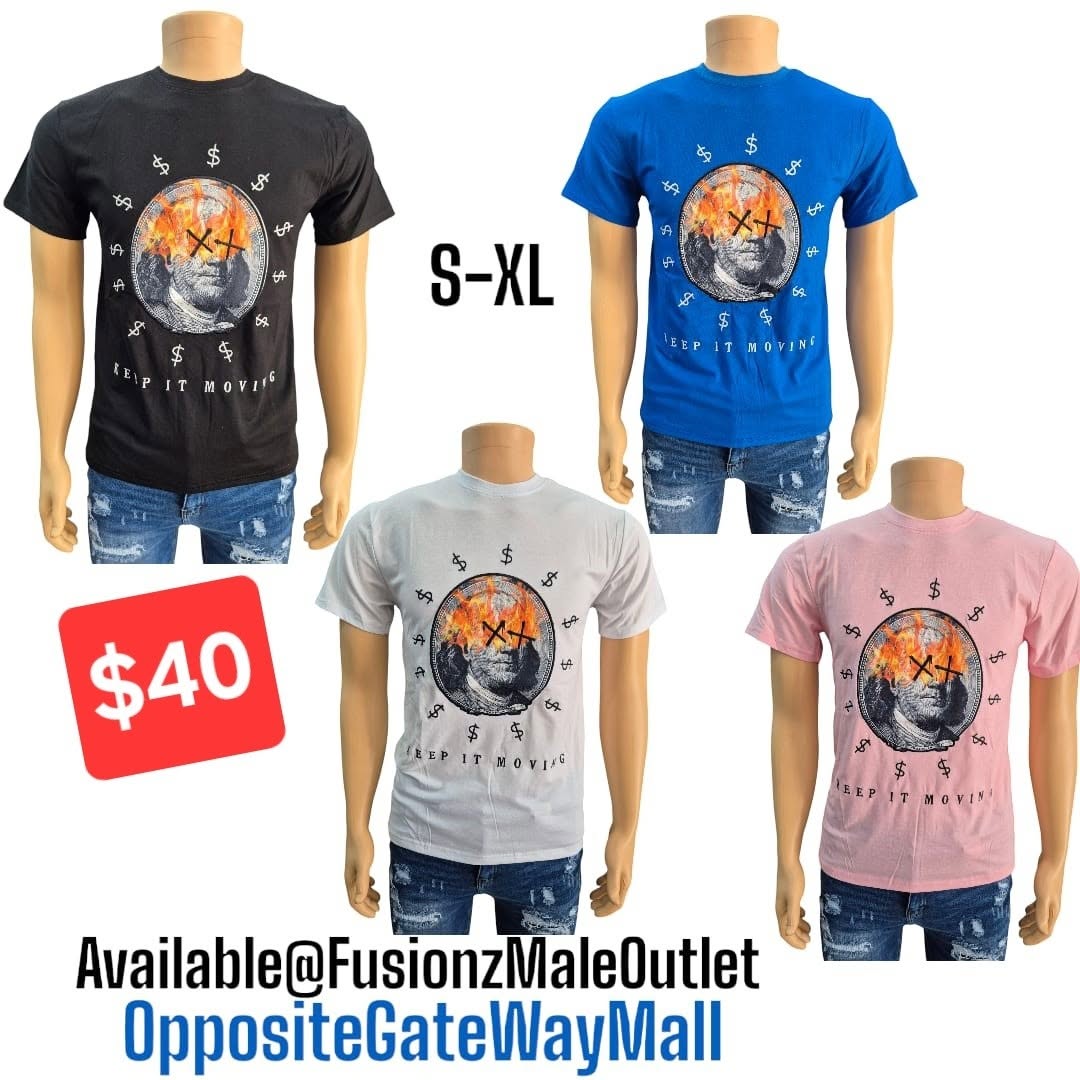 New Arrival T-Shirts at $40 – Available at Fusionz Male Outlet