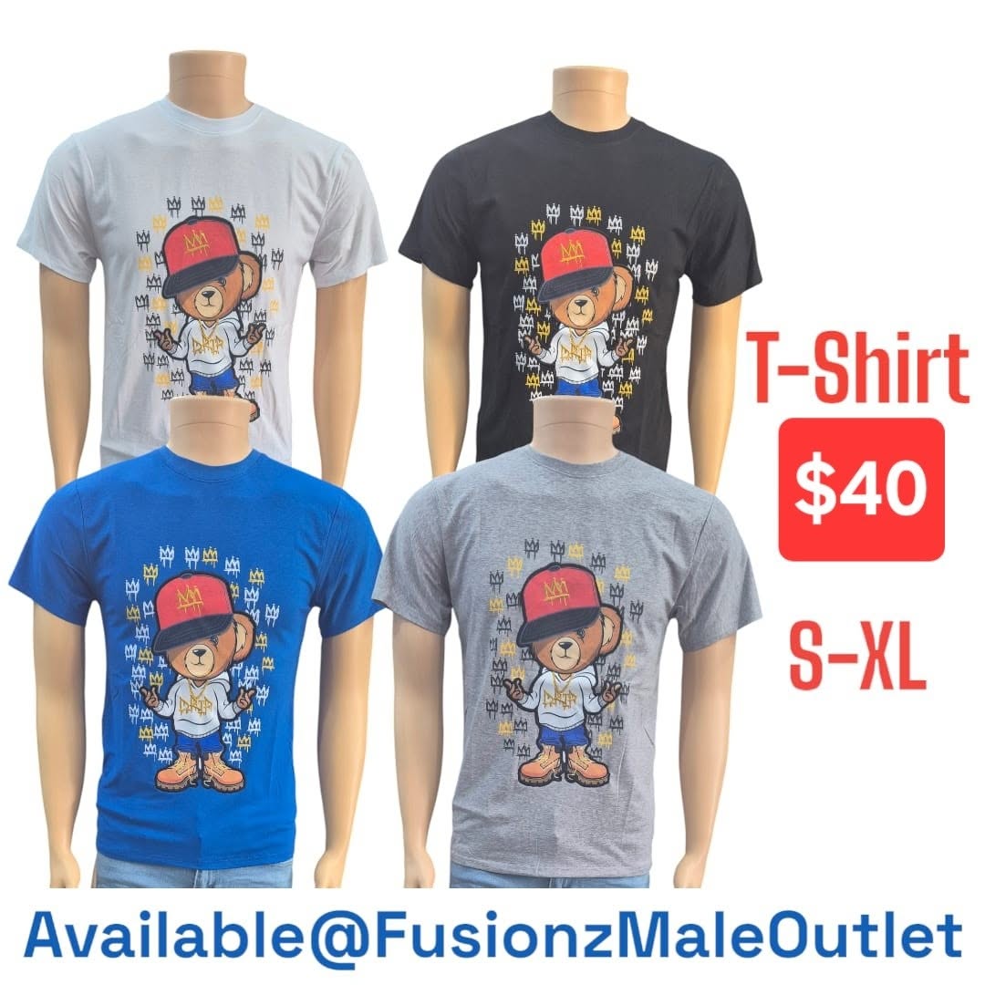 New Arrival T-Shirts at $40 – Available at Fusionz Male Outlet