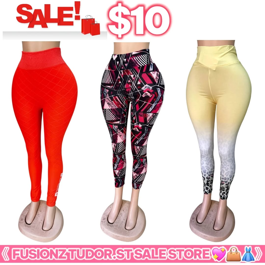 Leggings Sale – Only $10 at Fusionz Tudor Street Sale Store