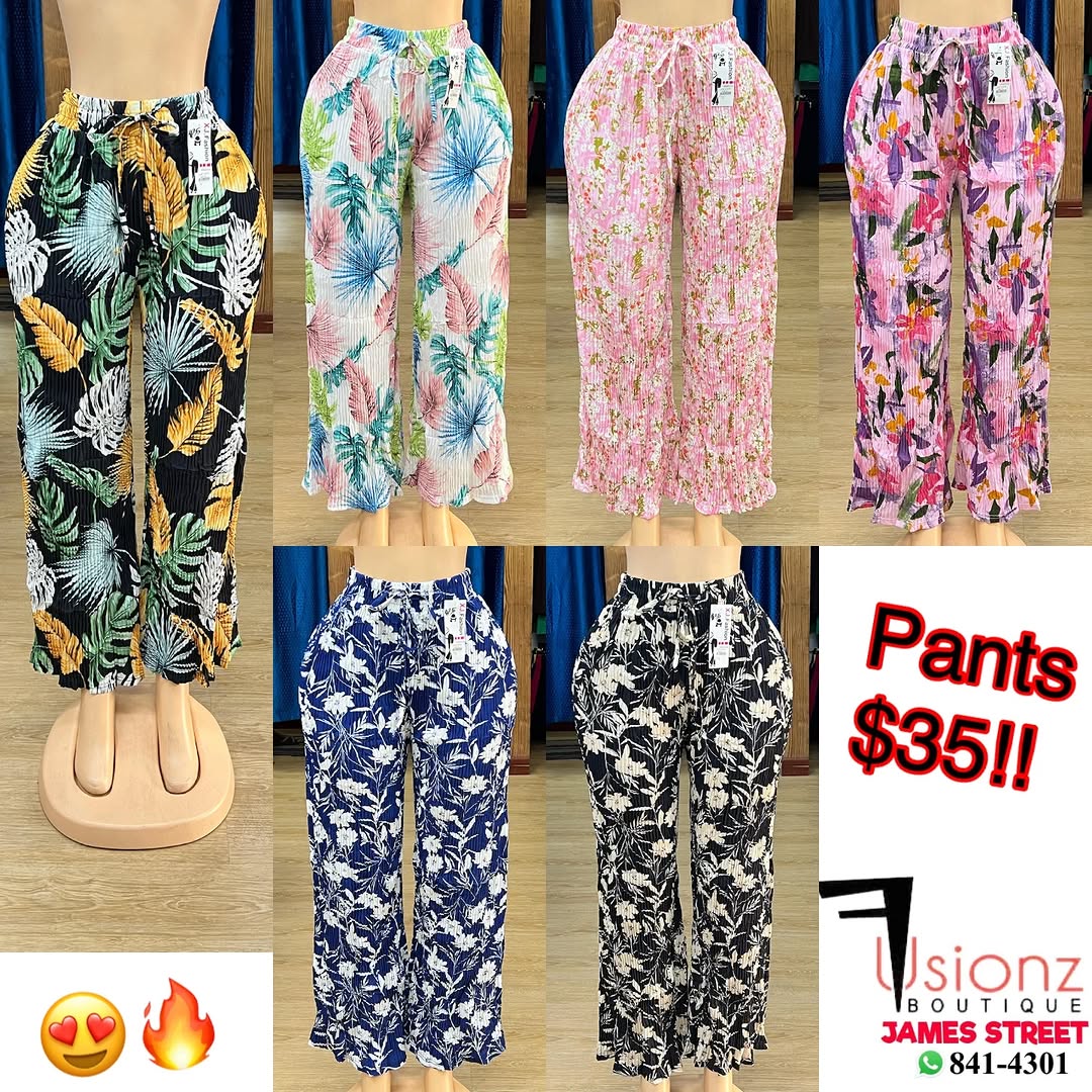 Ladies Pants Sale at Fusionz Boutique – From $40