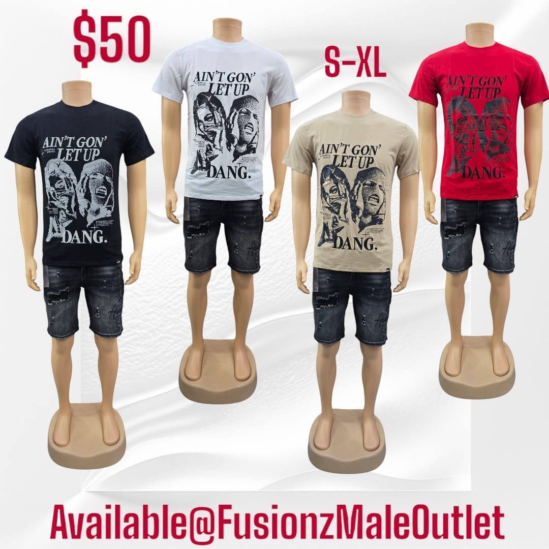 New Arrivals – Graphic Tees at $50 at Fusionz Male Outlet