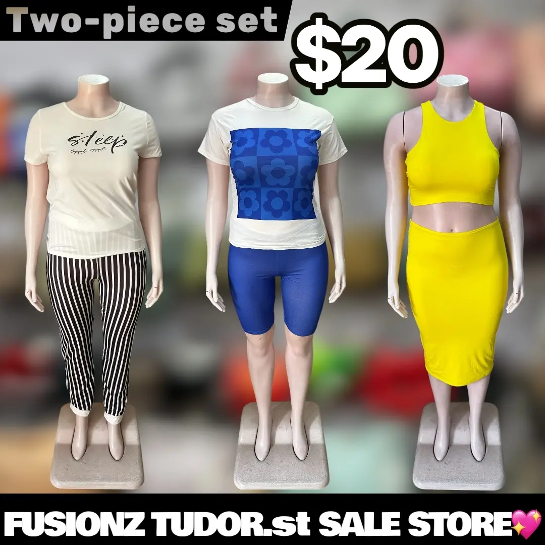 Two-Piece Sets $20 at Fusionz Tudor St Sale Store