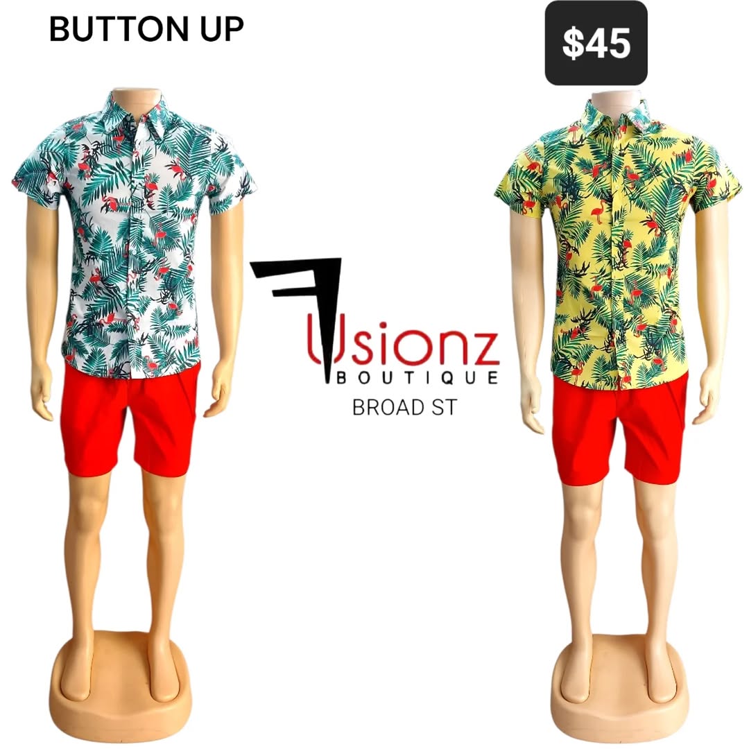 Men's Graphic T-Shirts & Button Down Shirts at Fusionz Boutique