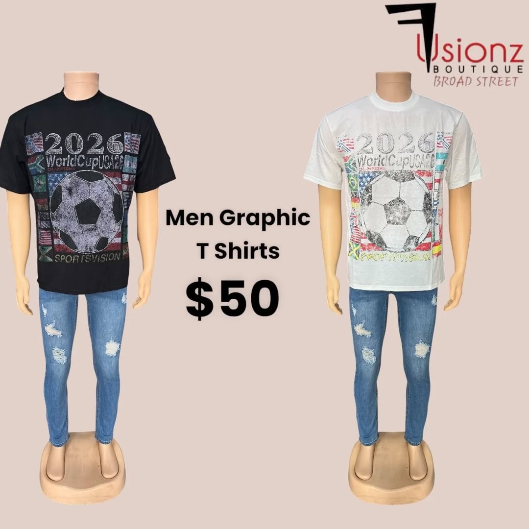 Men's Graphic T-Shirts & Button Down Shirts at Fusionz Boutique