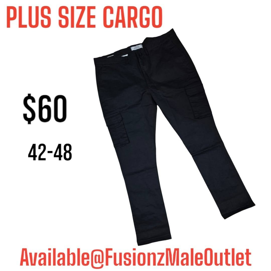 Men's Pants & Jeans – Cargo Pants $45, Coloured Jeans $60, Plus Size Jeans $60 at Fusionz Male Outlet