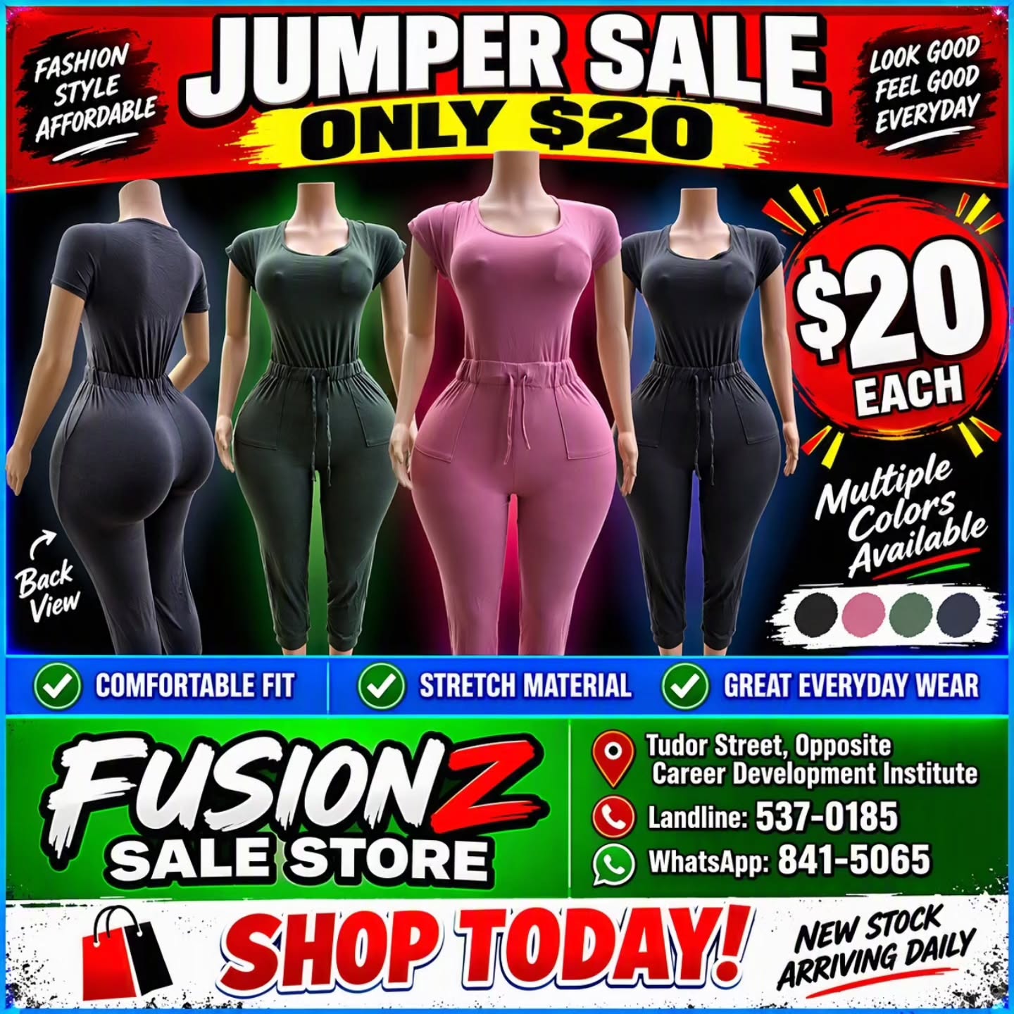 Jumper Sale – Only $20 Each at Fusionz Sale Store