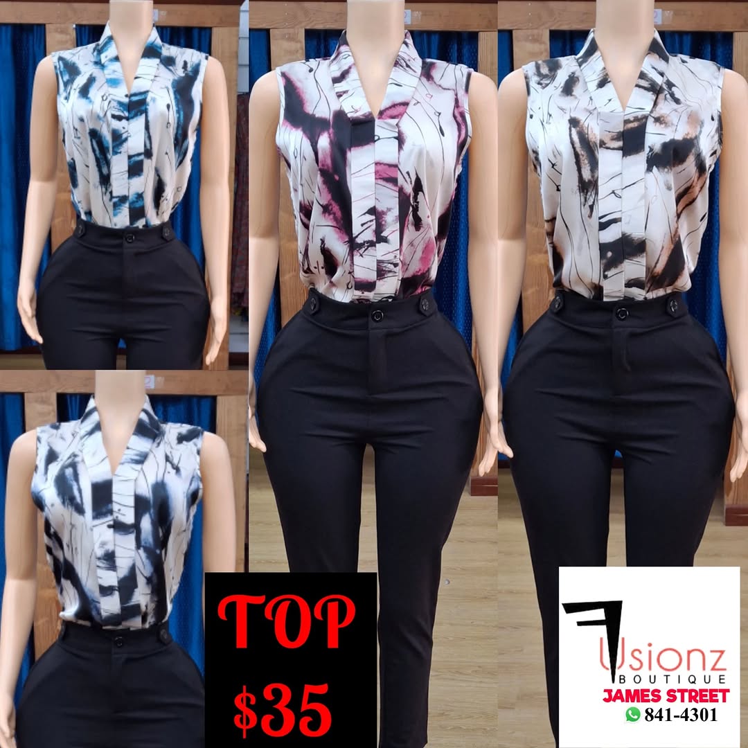 Fusionz Boutique - Printed Tops at $35