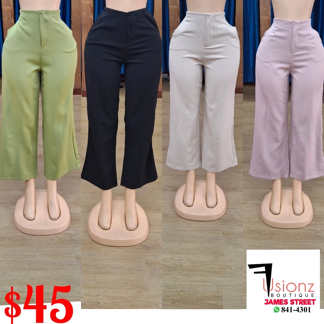New Arrivals – Pants Starting at $45 at Fusionz Boutique