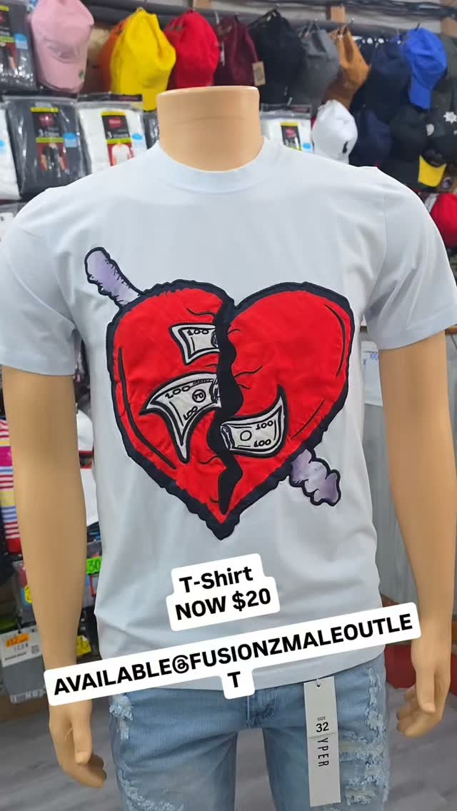 T-Shirt Sale – Now $20 at Fusionz Male Outlet