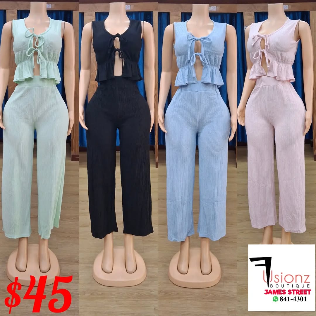 Two-Piece Co-ord Sets – $45 at Fusionz Boutique