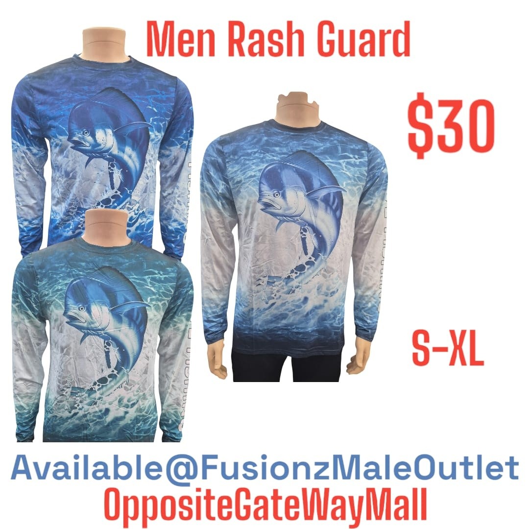 Bandana Caps $6 & Rashguards $35 – New Arrivals at Fusionz Male Outlet