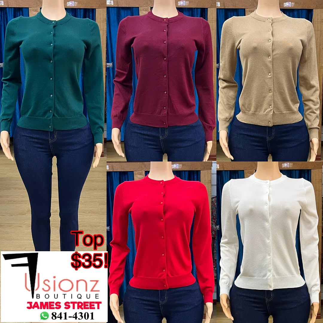 Fusionz Boutique Ladies Tops, Sweaters & Turtlenecks – From $35