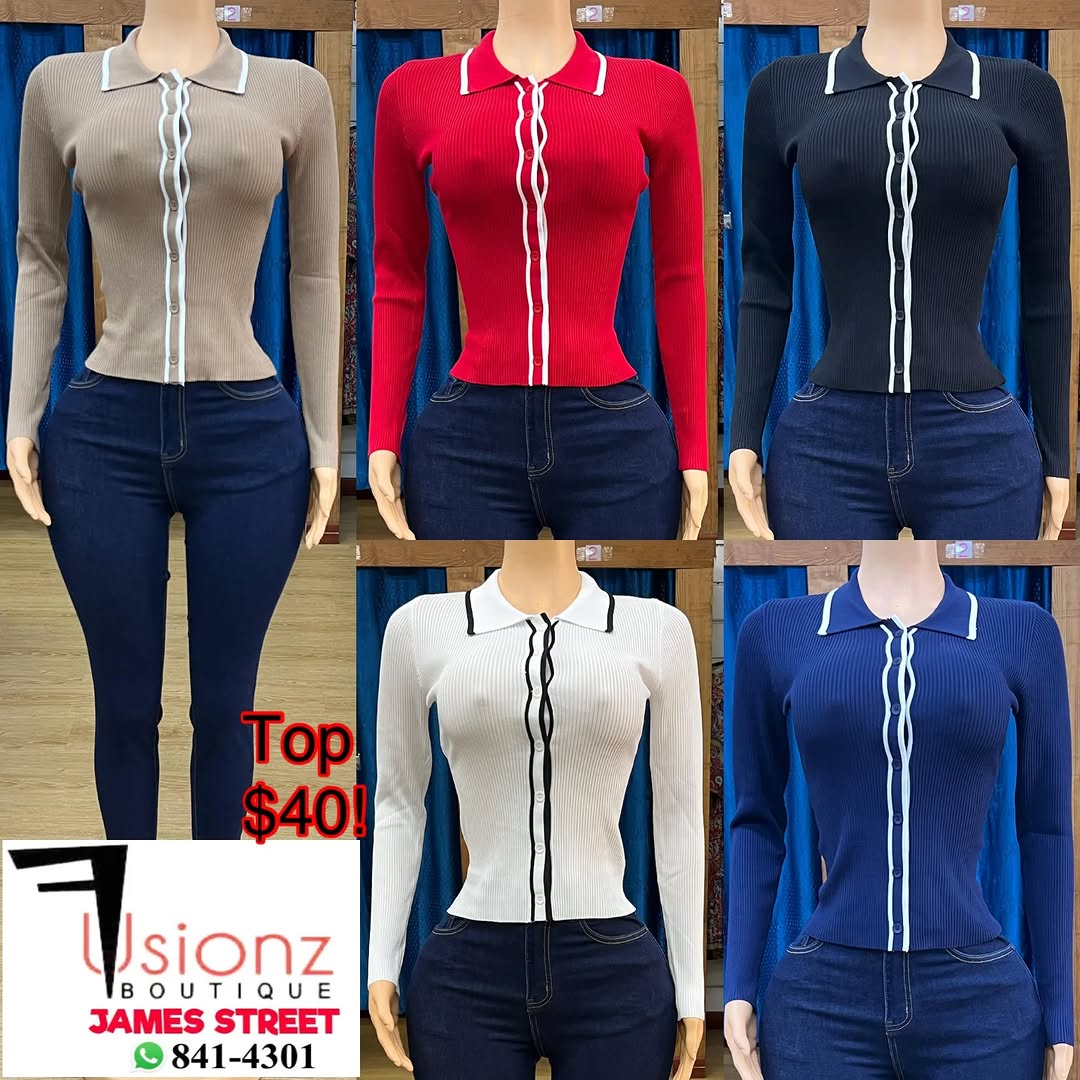 Fusionz Boutique Ladies Tops, Sweaters & Turtlenecks – From $35