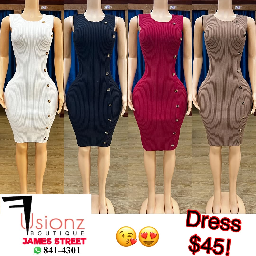Ladies BodyCon Dresses at Fusionz Boutique – From $40