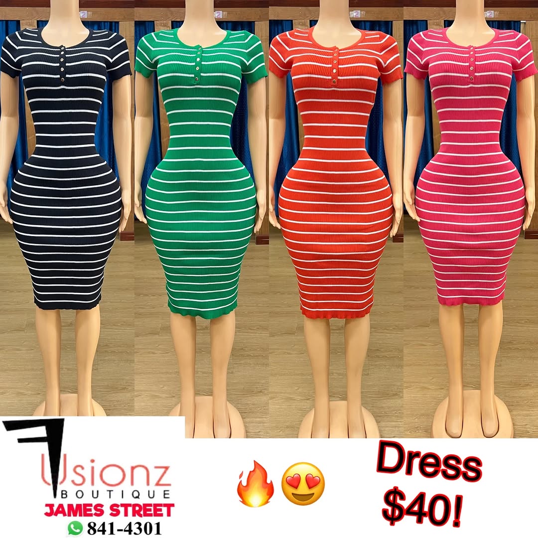 Ladies BodyCon Dresses at Fusionz Boutique – From $40