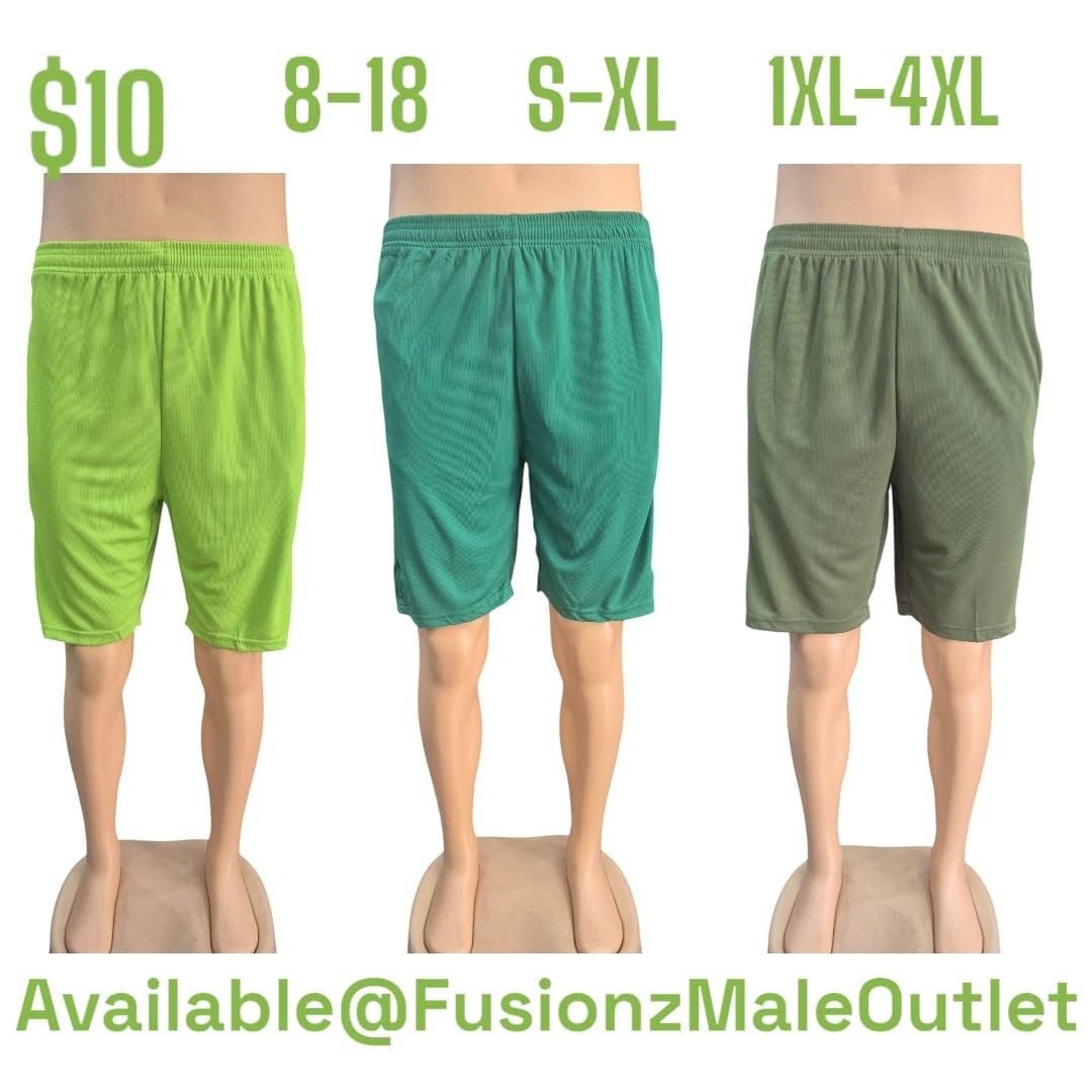 Men's Shorts at $10 – Multiple Colors & Sizes at Fusionz Male Outlet