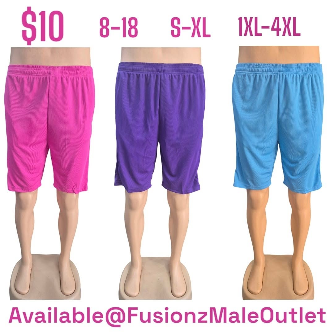 Men's Shorts at $10 – Multiple Colors & Sizes at Fusionz Male Outlet