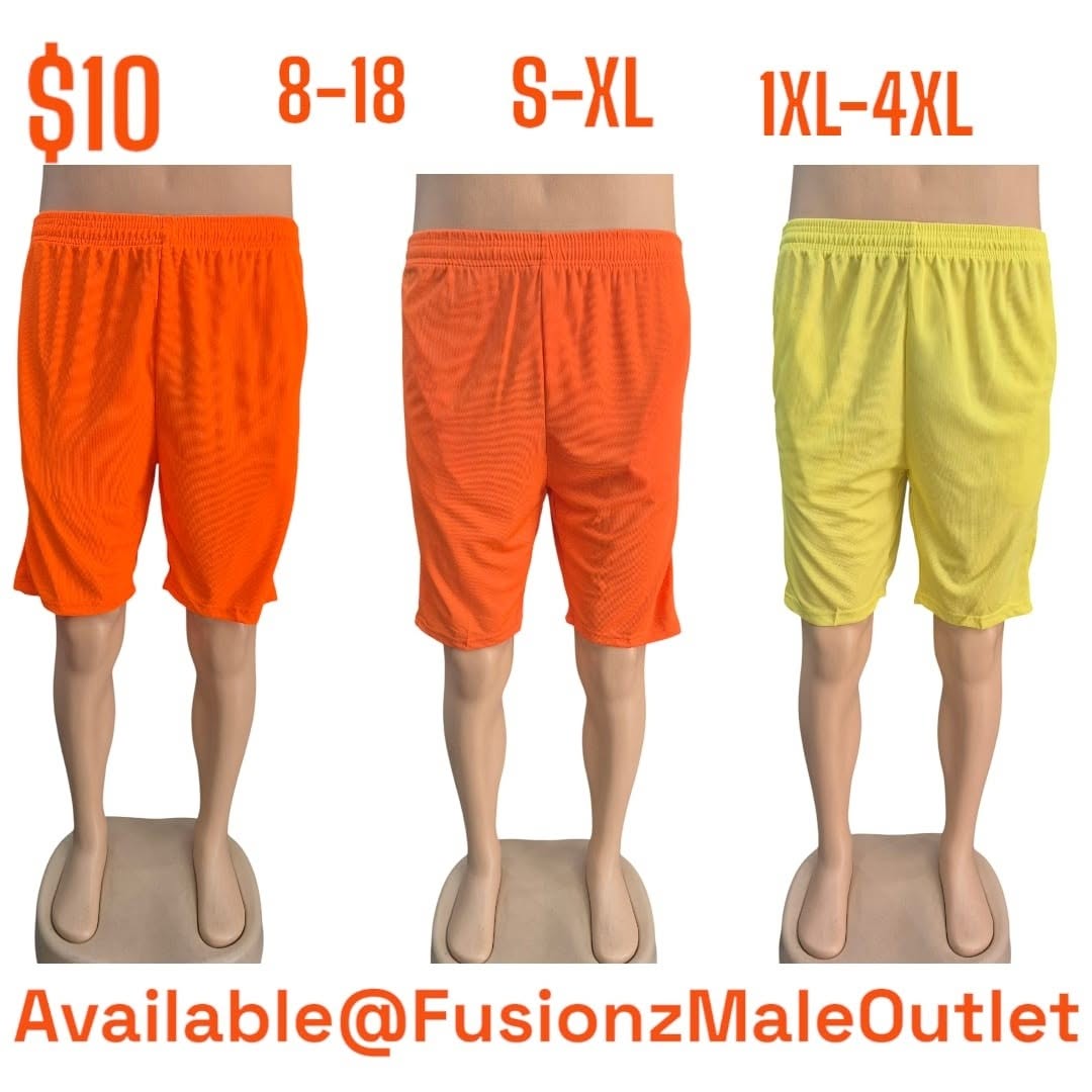 Men's Shorts at $10 – Multiple Colors & Sizes at Fusionz Male Outlet
