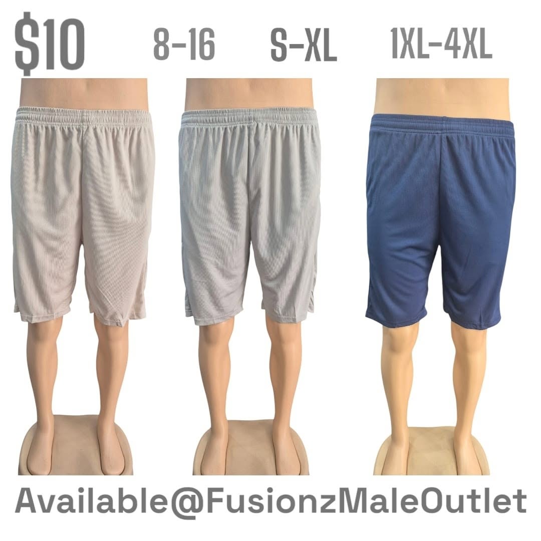 Men's Shorts at $10 – Multiple Colors & Sizes at Fusionz Male Outlet