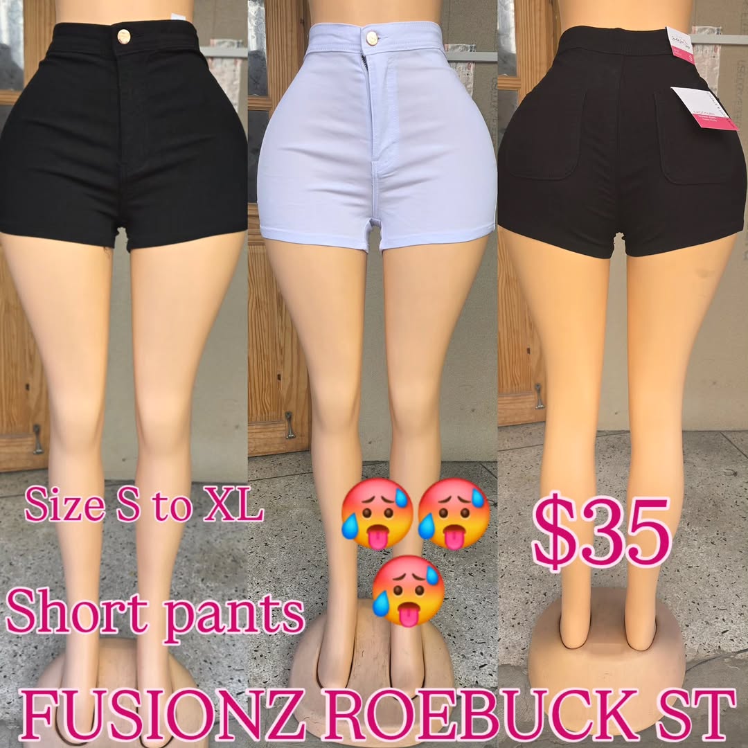 Short Pants at $35 – Sizes S to XL at Fusionz Roebuck St