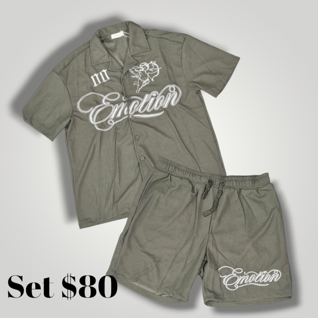Emotion Matching Sets – $80 per Set at Fusionz Male Outlet