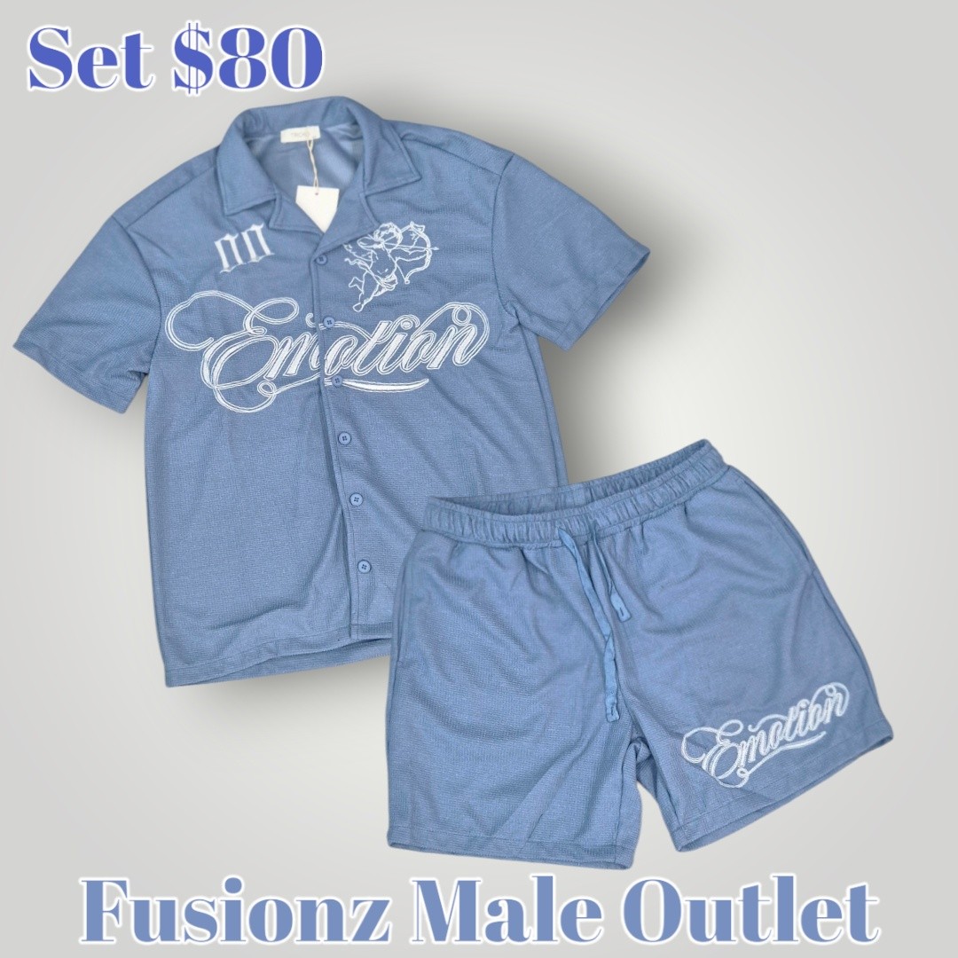 Emotion Matching Sets – $80 per Set at Fusionz Male Outlet