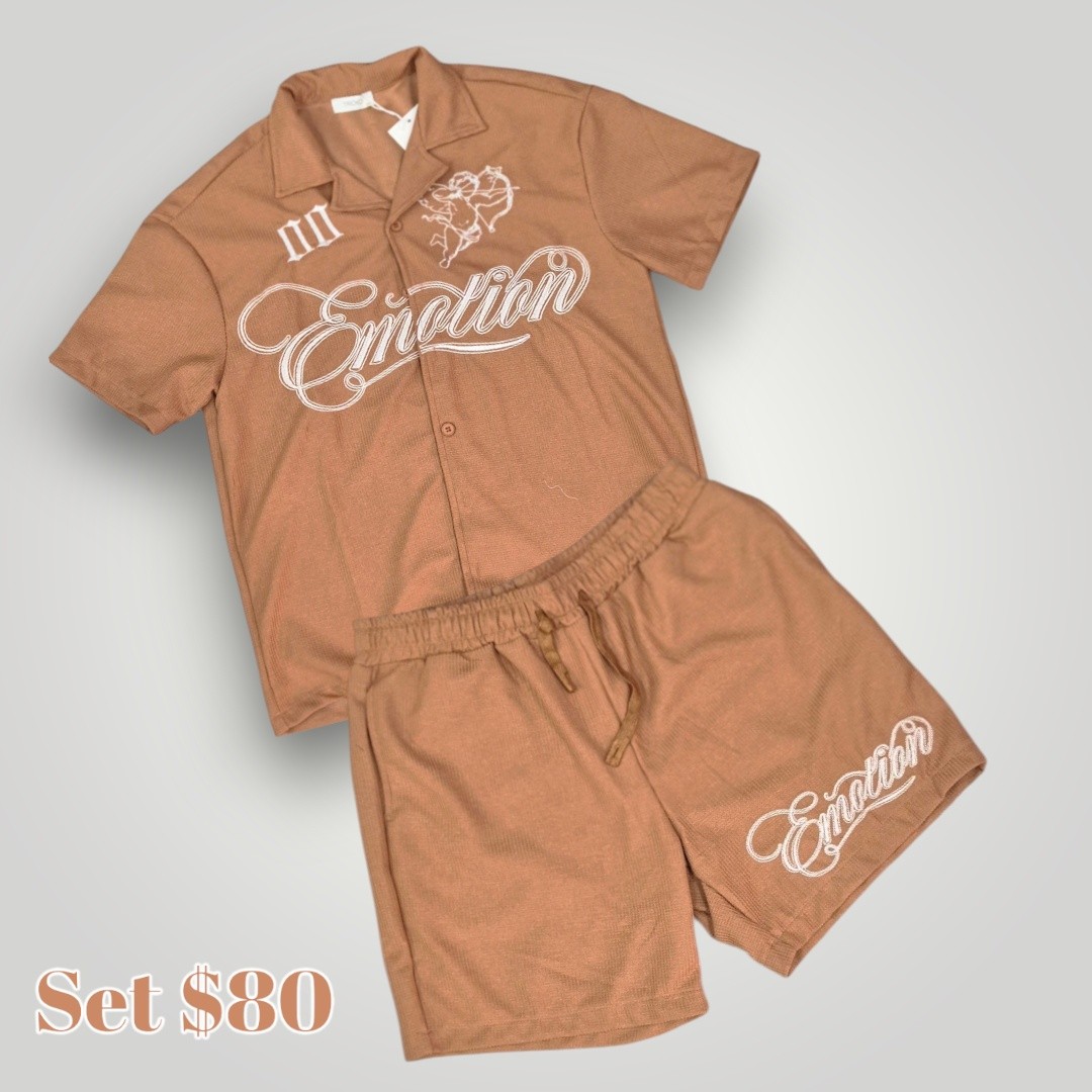 Emotion Matching Sets – $80 per Set at Fusionz Male Outlet