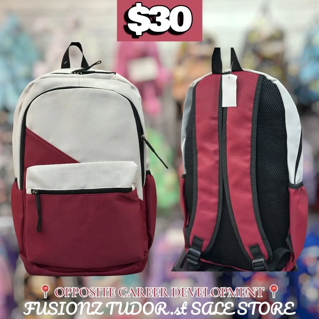 Fusionz Tudor St Sale Store – Backpacks $30