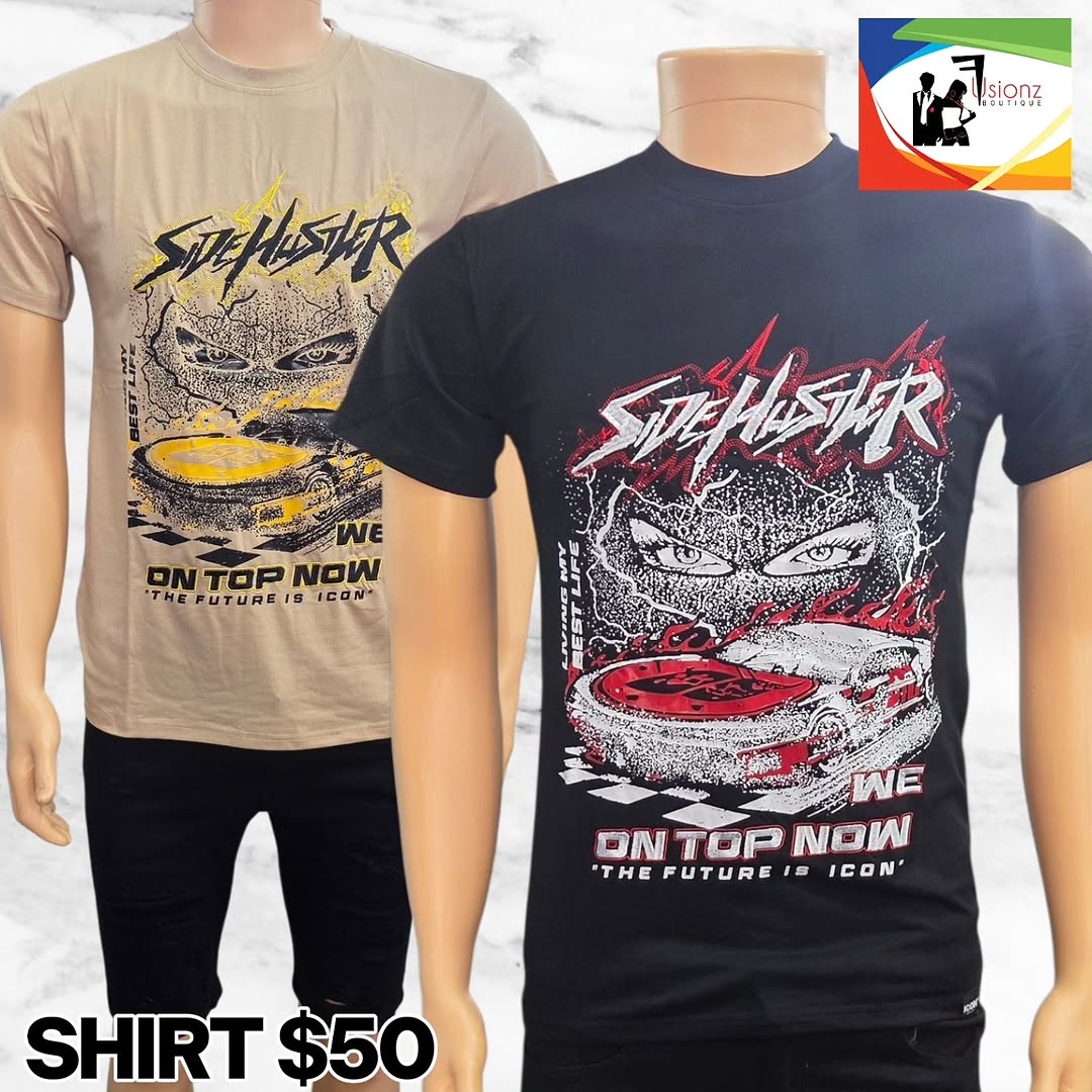 Men's T-Shirts Now Available at $50 - Fusionz Boutique