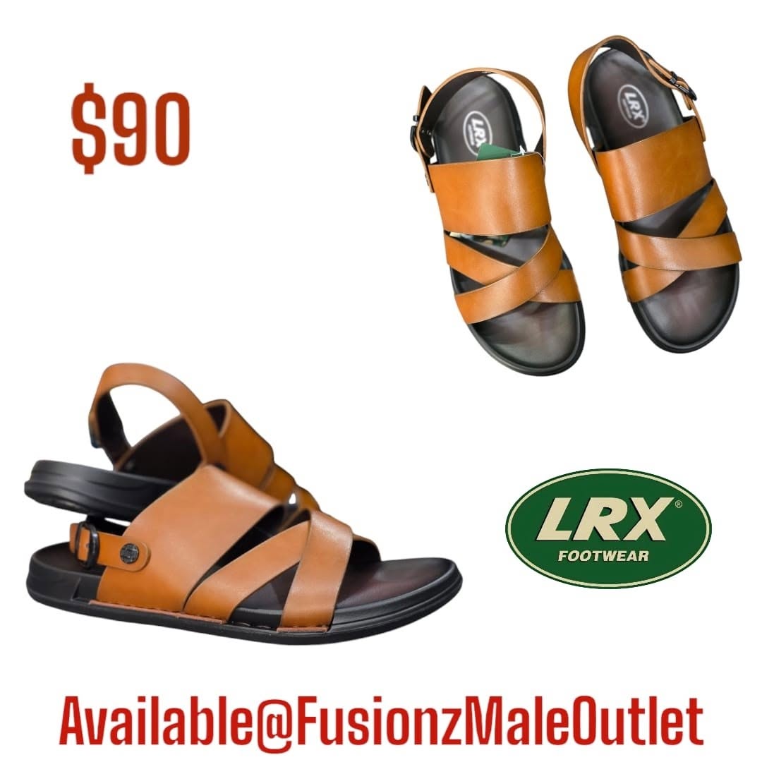 LRX Footwear Men's Sandals – $90 at Fusionz Male Outlet